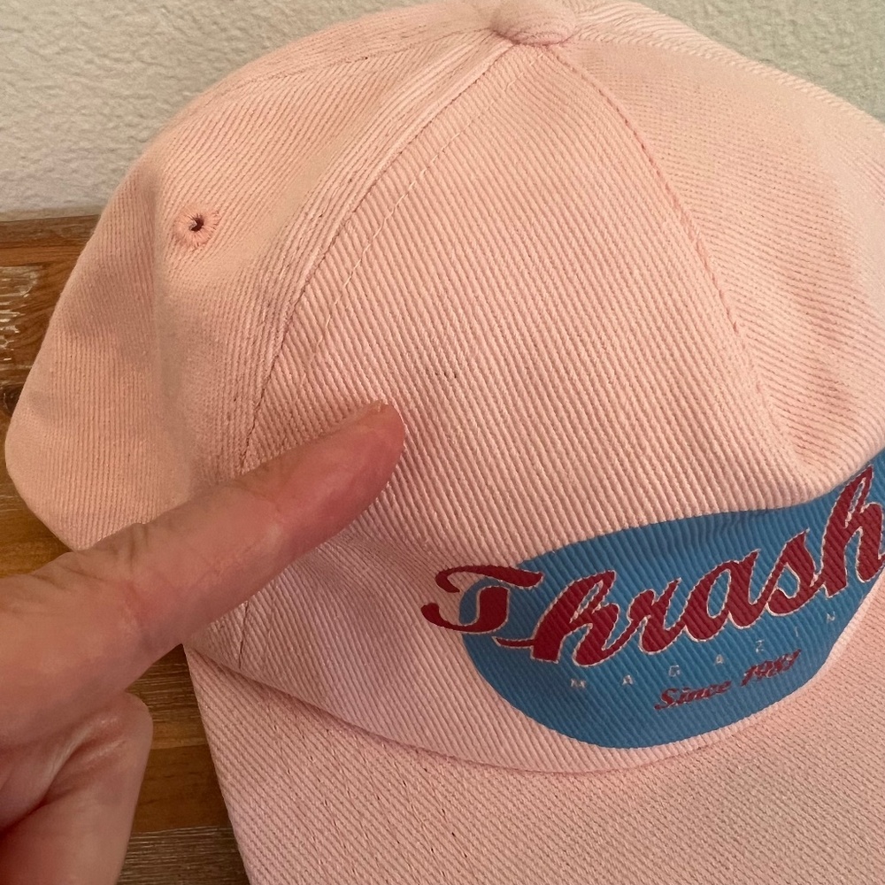 ๐HP๐ Thrasher Pink Snapback Cap - Picture 10 of 10